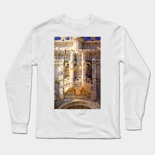 Jerónimos stone art Long Sleeve T-Shirt